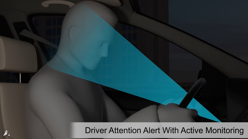 Driver Attention Alert With Active Monitoring